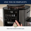image:imageDeLonghi TrueBrew Drip Coffee Maker 8 to 24 oz BuiltIn GrinderTrue Brew with Carafe