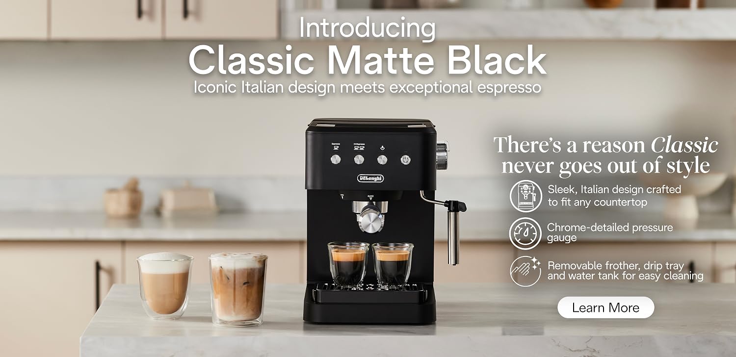 De’Longhi | Italian Espresso Machines,Bring the Art of Italian Coffee Home,Experience Better Coffee Every Day
